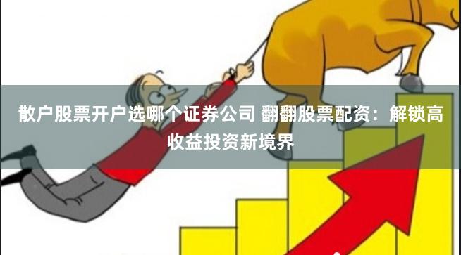 散户股票开户选哪个证券公司 翻翻股票配资：解锁高收益投资新境界